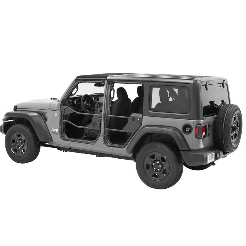 Demi-portes arrière BESTOP Jeep Wrangler JL / Gladiator JT