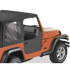 Demi-portes Black Denim BESTOP Jeep Wrangler TJ