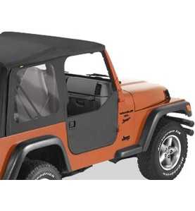 Demi-portes Black Denim BESTOP Jeep Wrangler TJ 53039-15