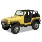 Demi-portes Black Denim BESTOP Jeep Wrangler TJ