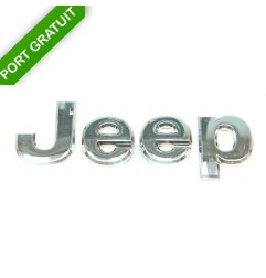 Logo emblème Jeep chromé en aluminium. 68364626AA