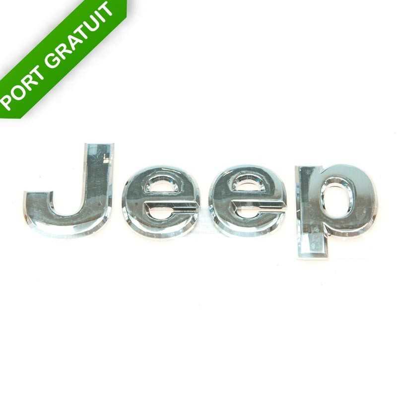 Logo Emblème Jeep Chromé