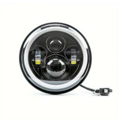 Phare optique LED 7" (la paire) Jeep CJ et Wrangler TJ / JK