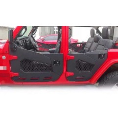 Demi-portes acier Jeep Wrangler JL / 4xe et Gladiator 18 et +