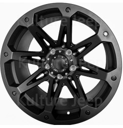 Jante OC Wheel 814 GEN3 Noir 9 X 17 Jeep Wrangler JL / JK & Gladiator JT et Jeep WH/WK/WJ Dép-12 OC218579055012NMB