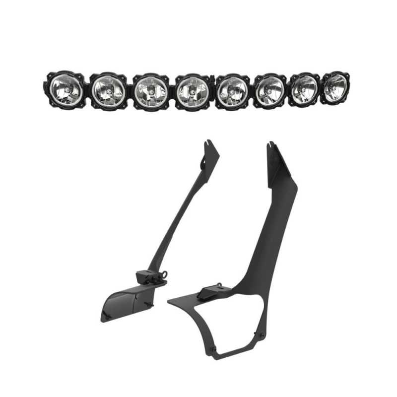 Rampe Phare Led KC Jeep Wrangler JL 4XE 21 et +