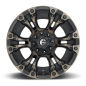 Jante 17x9" D569 Fuel Jeep Wrangler JK JL 4xe Gladiator