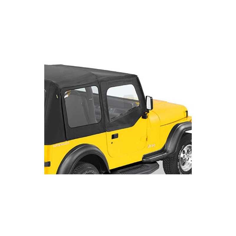 Demi-portes supérieures BESTOP Jeep Wrangler YJ 88-95